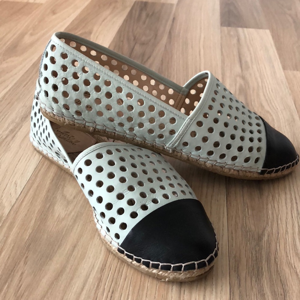 Loeffer Randall perforated espadrilles flat shoes